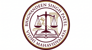 Bhagwandeen Singh Patel Vidhi Mahavidyalaya logo